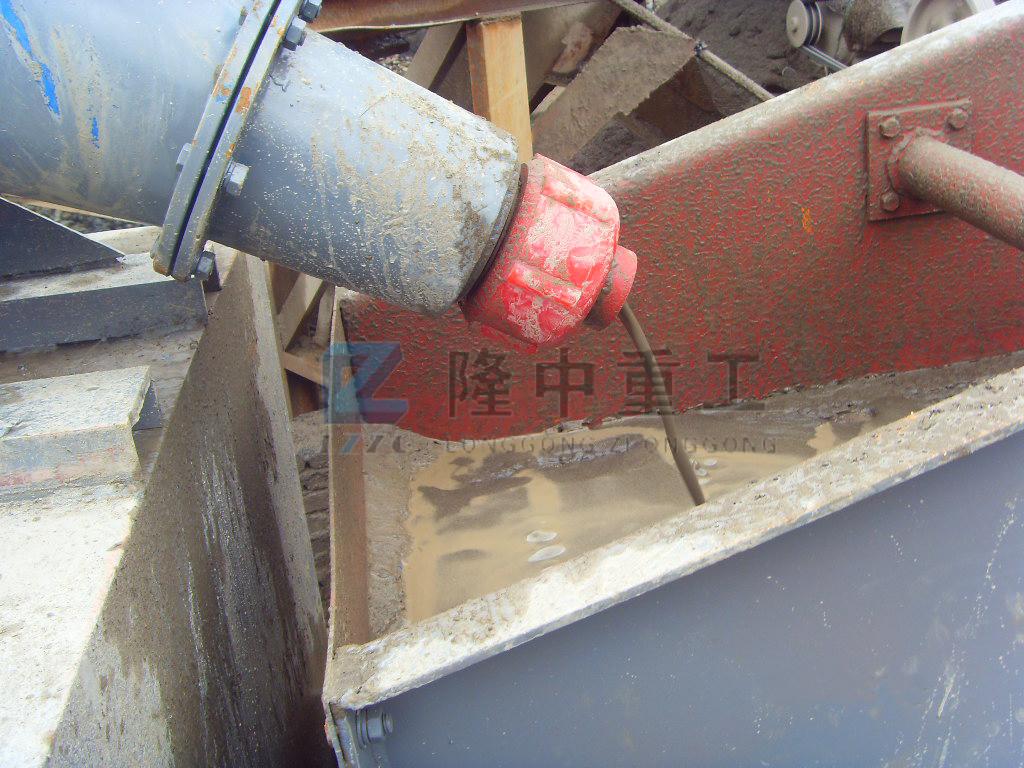細(xì)砂回收設(shè)備出沙效果